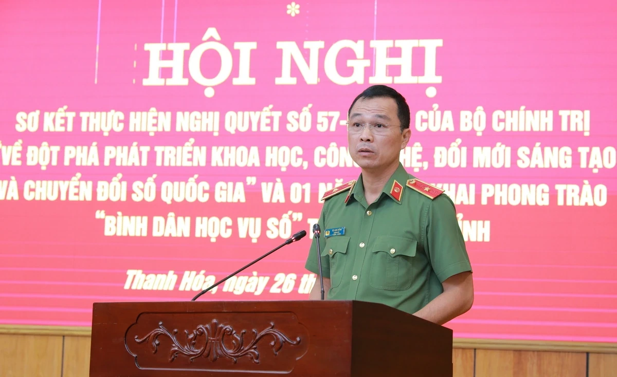 Thanh Hóa sơ kết thực hiện Nghị quyết số 57-NQ/TW và phong trào “Bình dân học vụ số”