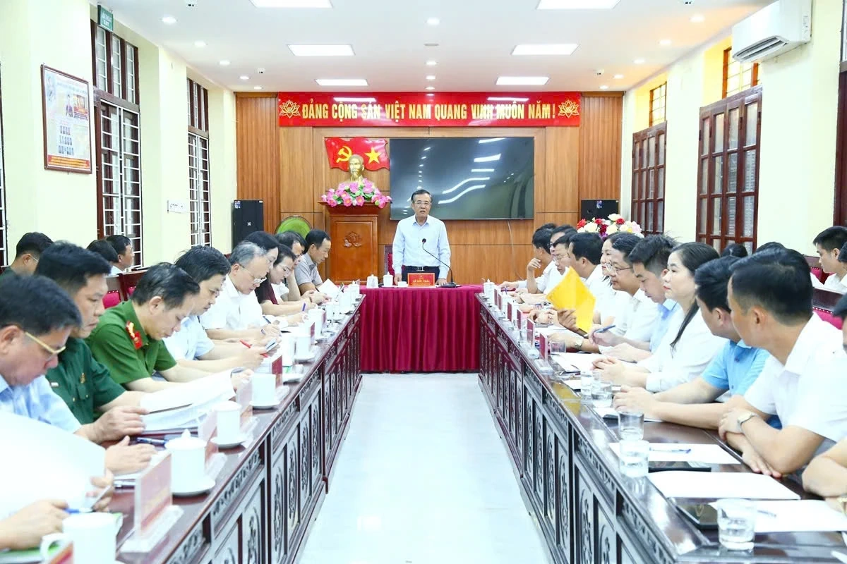 Bí thư Tỉnh ủy Lê Đức Thái: Từng cán bộ, đảng viên đảm bảo “6 rõ”, sát thực tiễn, thiết thực phục vụ Nhân dân