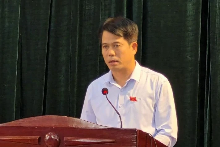 Tổ đại biểu HĐND tỉnh tiếp xúc cử tri tại xã Cẩm Tú