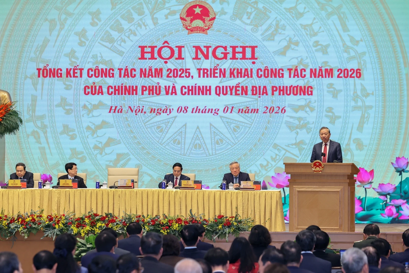 Ph&aacute;t biểu chỉ đạo của Tổng B&iacute; thư T&ocirc; L&acirc;m tại Hội nghị to&agrave;n quốc Ch&iacute;nh phủ v&agrave; ch&iacute;nh quyền địa phương