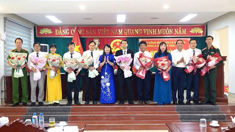 HĐND xã Vĩnh Lộc tổ chức Kỳ họp thứ nhất, khóa II, nhiệm kỳ 2026-2031