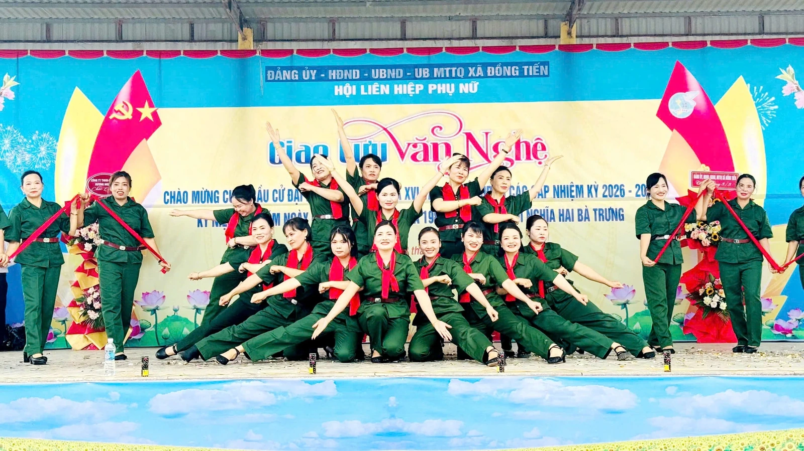 Phụ nữ xã Đồng Tiến: Sôi nổi nhiều hoạt động kỷ niệm Ngày Quốc tế Phụ nữ 8/3