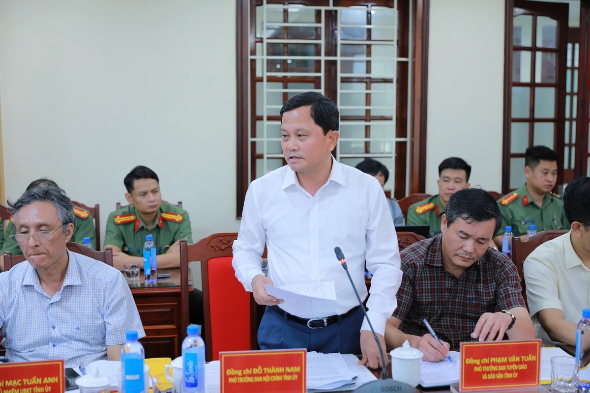 Bí thư Tỉnh ủy Lê Đức Thái: Công an tỉnh Thanh Hóa giữ vững ổn định chính trị, tạo môi trường thuận lợi cho phát triển
