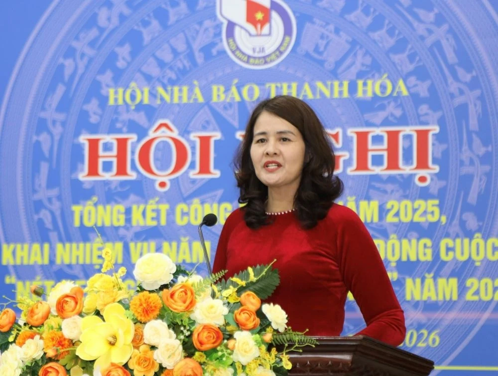 N&acirc;ng cao chất lượng hoạt động Hội Nh&agrave; b&aacute;o Thanh H&oacute;a, ph&aacute;t triển ph&ugrave; hợp với xu thế b&aacute;o ch&iacute; hiện đại