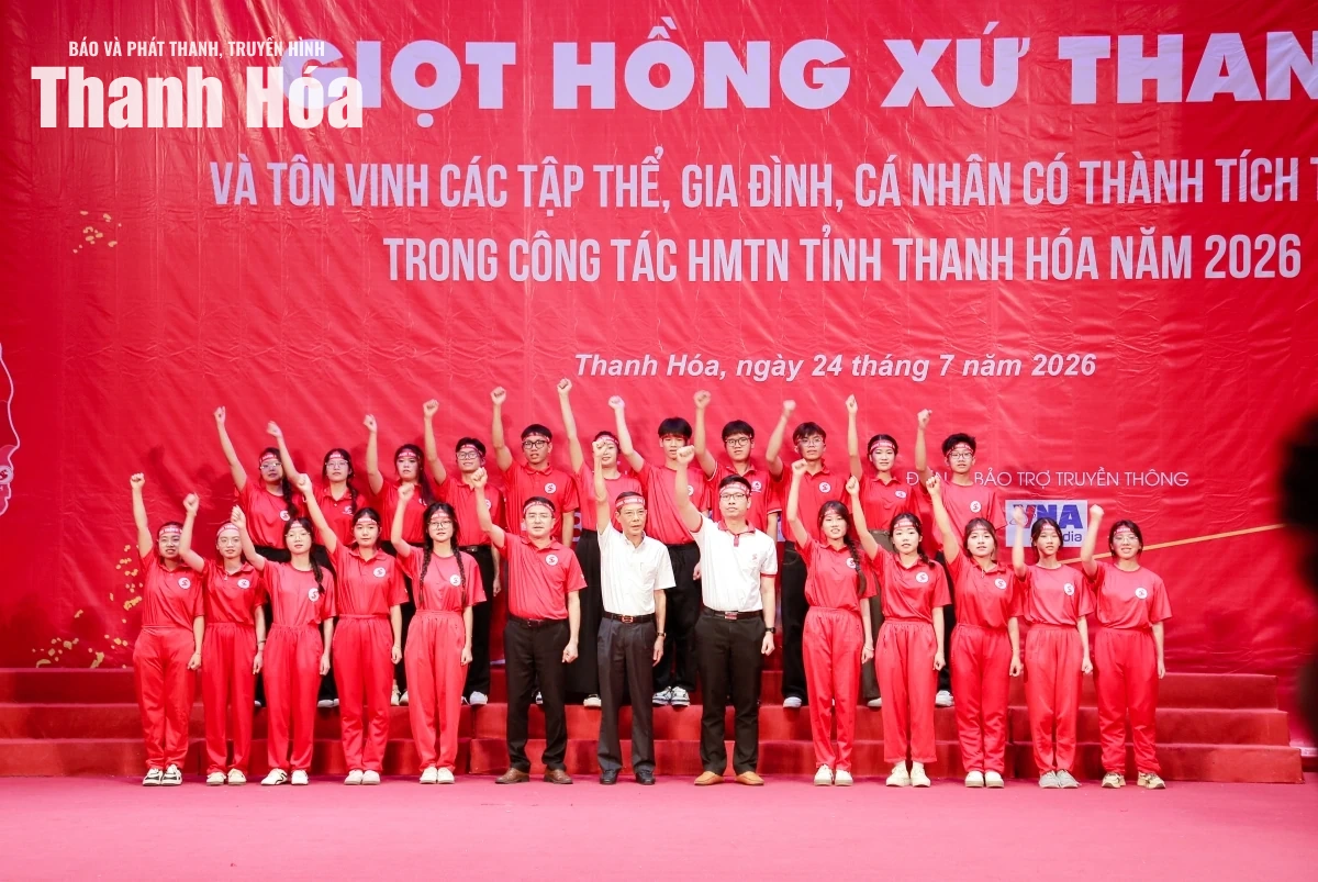 Khai mạc chương trình “Hành trình Đỏ” lần thứ XIV tại Thanh Hóa