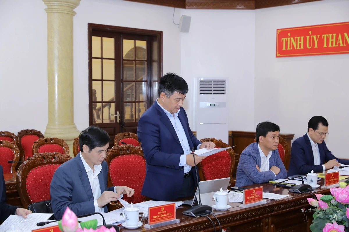 Công bố quyết định kiểm tra, giám sát của Bộ Chính trị, Ban Bí thư đối với Ban Thường vụ Tỉnh ủy Thanh Hóa