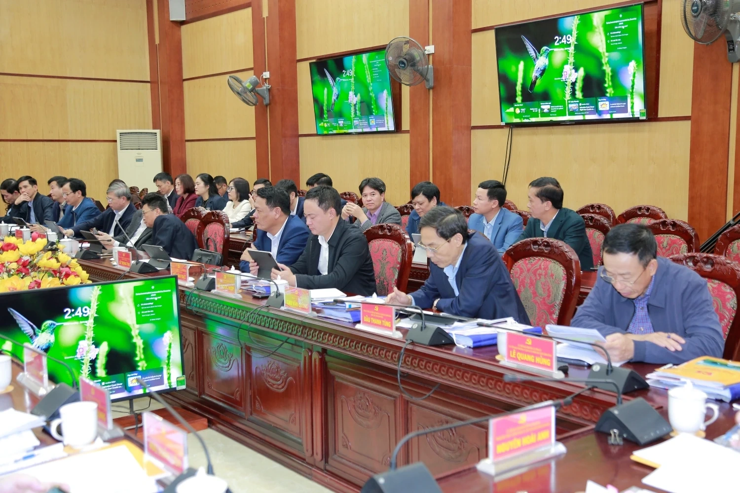 Đảng ủy UBND tỉnh ph&aacute;t huy vai tr&ograve; l&atilde;nh đạo, quyết t&acirc;m thực hiện thắng lợi nhiệm vụ năm 2026