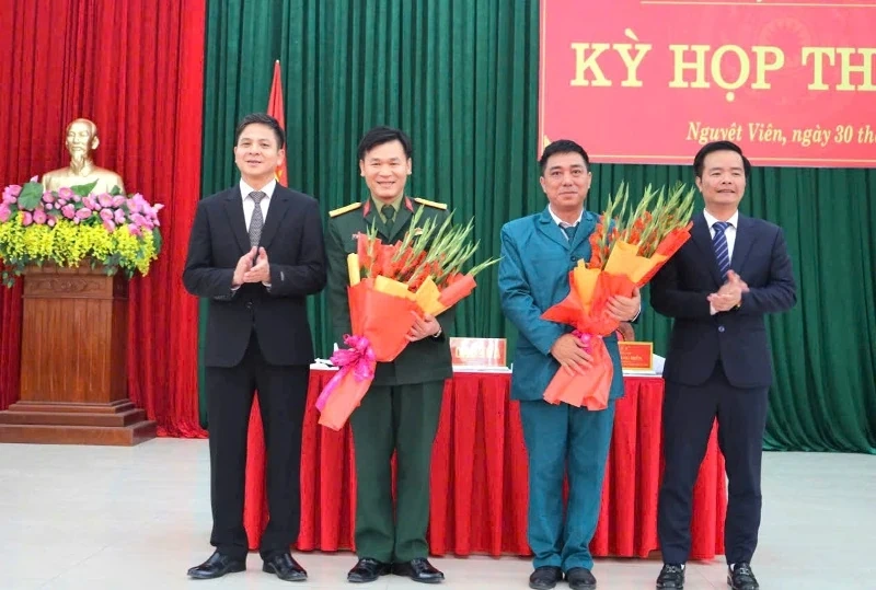 Phường Nguyệt Viên có tân Chủ tịch Ủy ban nhân dân