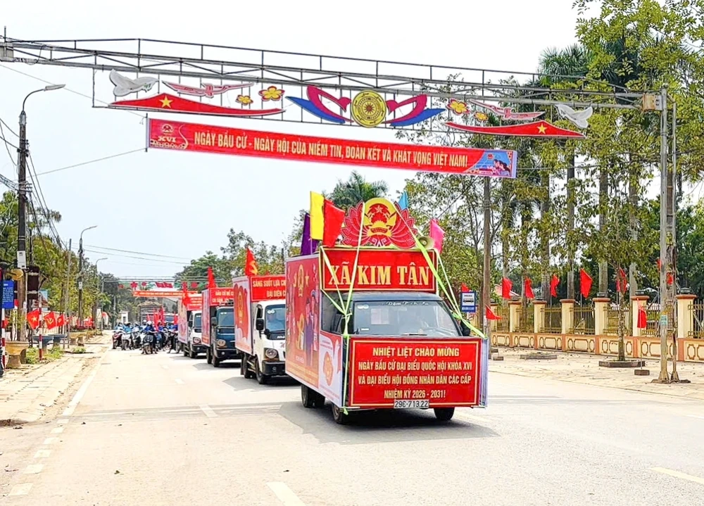 Lan tỏa mạnh mẽ công tác tuyên truyền bầu cử trong các tầng lớp Nhân dân