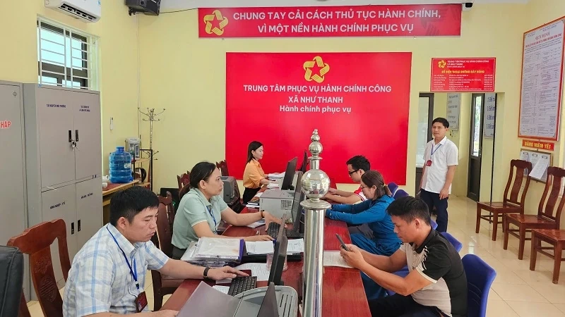 Ch&iacute;nh quyền địa phương hai cấp ở Như Thanh: Gần d&acirc;n hơn, s&aacute;t thực tiễn hơn, hiệu quả phục vụ được khẳng định
