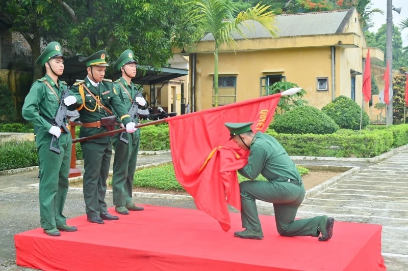 Ban Chỉ huy BĐBP tỉnh tổ chức Lễ tuyên thệ chiến sĩ mới năm 2026