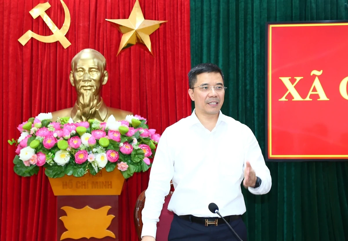 Phó Bí thư Thường trực Tỉnh ủy Nguyễn Hồng Phong: Xã Quý Lộc thực hiện đồng bộ giải pháp tạo động lực tăng trưởng hai con số