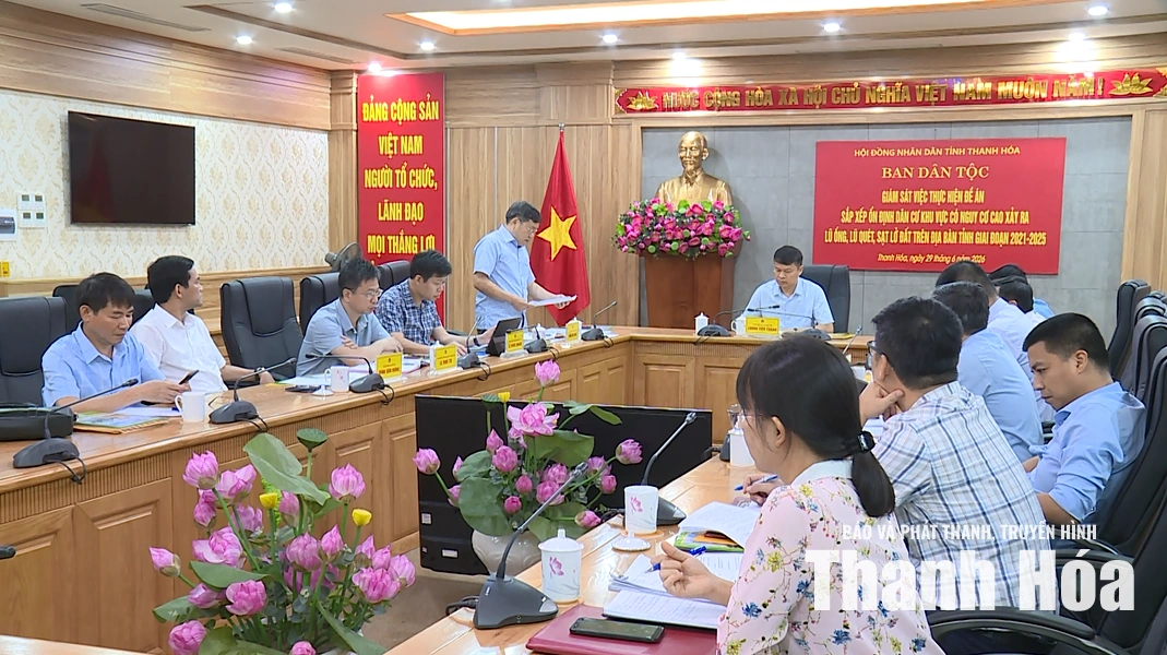 Khắc phục tồn tại, triển khai hiệu quả đề án sắp xếp, ổn định dân cư khu vực có nguy cơ cao về thiên tai