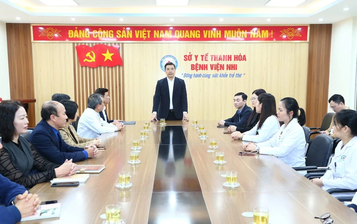 Hướng tới mục tiêu trở thành bệnh viện nhi hiện đại, an toàn, thân thiện