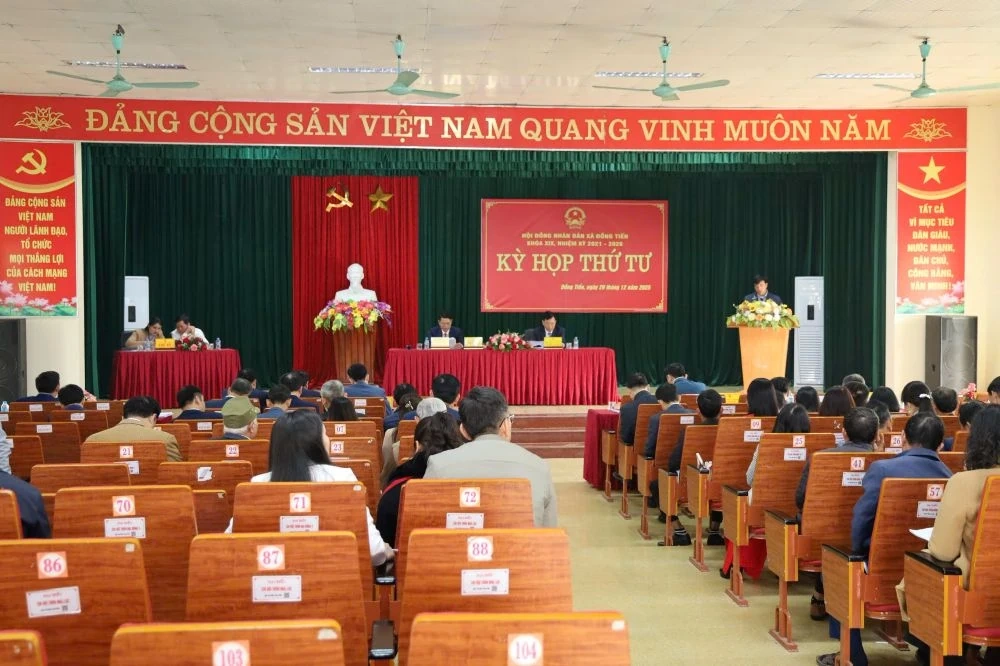 X&atilde; Đồng Tiến ho&agrave;n th&agrave;nh v&agrave; vượt 18/20 chỉ ti&ecirc;u năm 2025