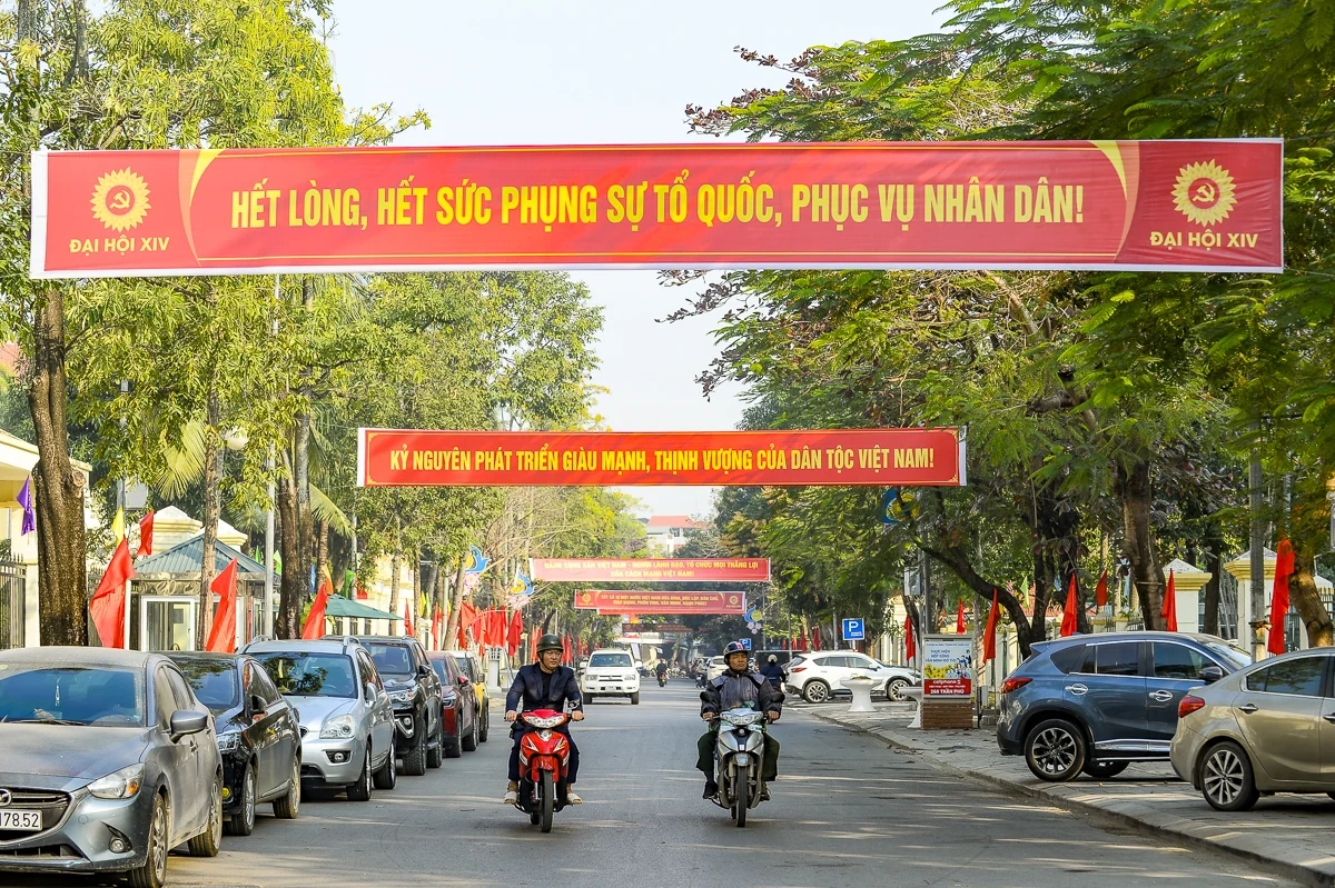 Xứ Thanh rực rỡ cờ hoa hướng về Đại hội XIV của Đảng