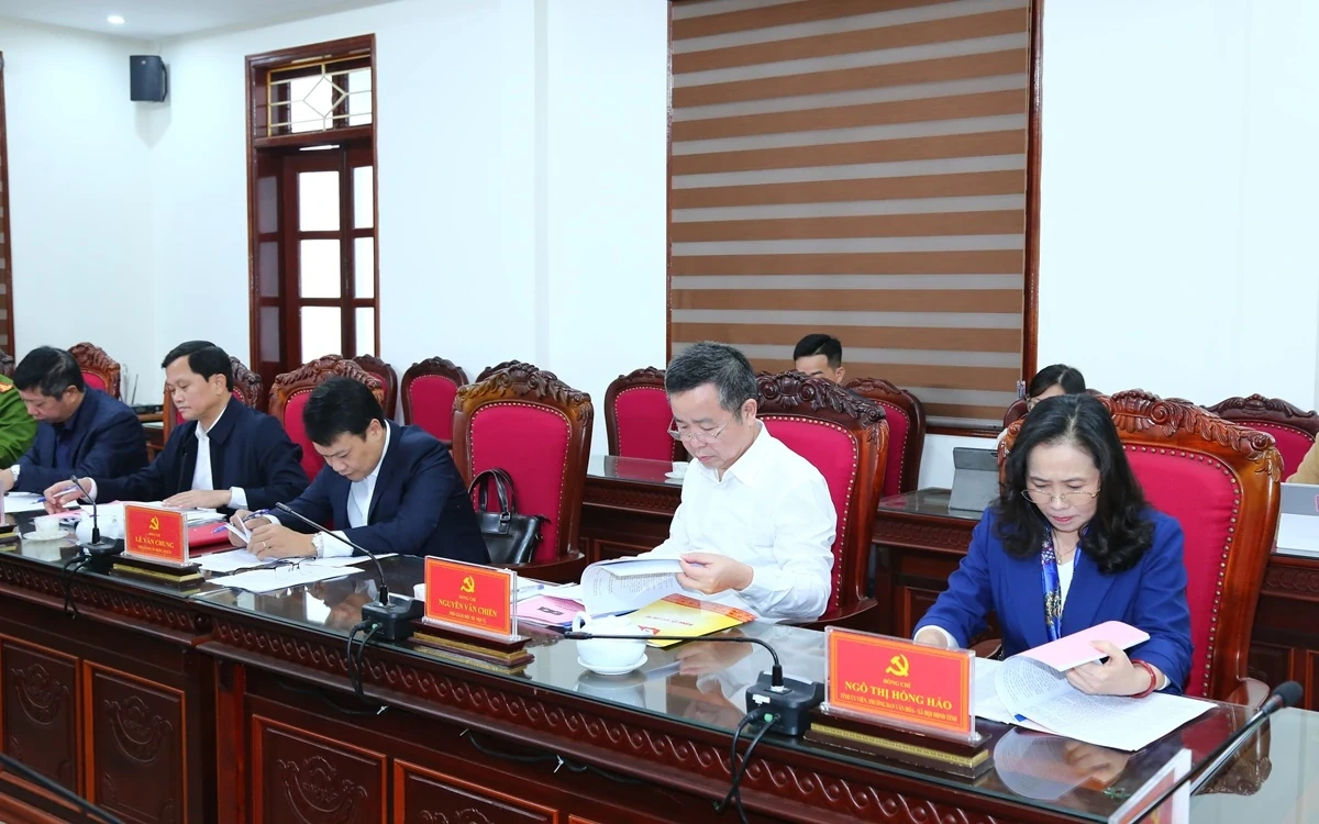 Xã Lưu Vệ cần tiếp tục quảng bá tiềm năng, lợi thế để thu hút đầu tư, xúc tiến thương mại