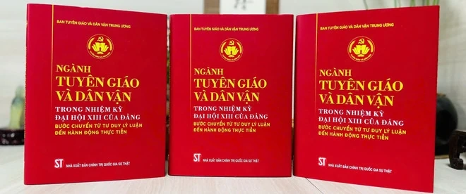 S&aacute;ch về ng&agrave;nh Tuy&ecirc;n gi&aacute;o v&agrave; D&acirc;n vận: Từ tư duy l&yacute; luận đến h&agrave;nh động thực tiễn
