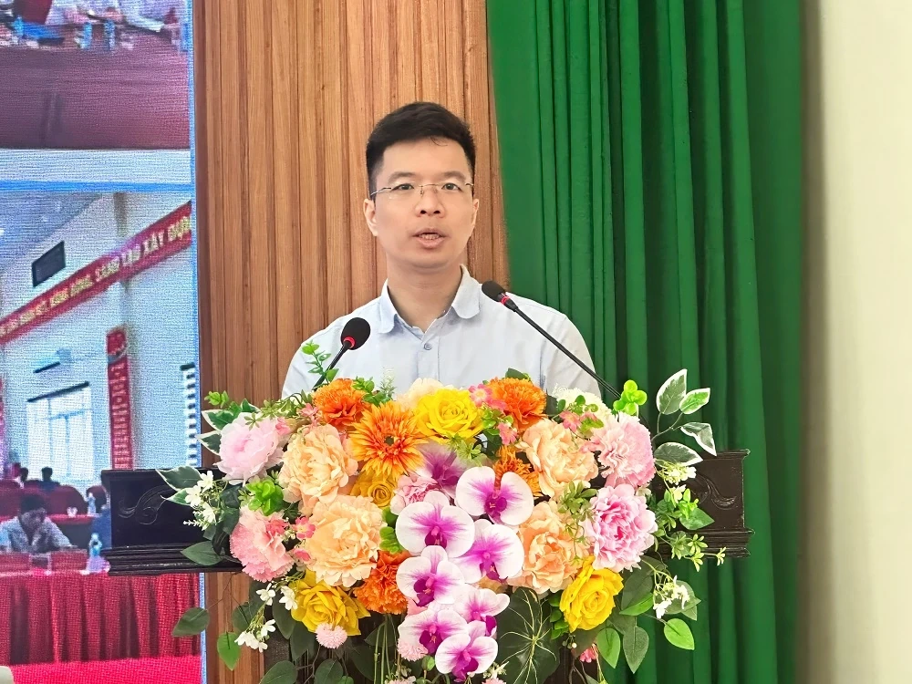 Hội nghị tiếp xúc cử tri, vận động bầu cử HĐND tỉnh khóa XIX tại đơn vị bầu cử số 18