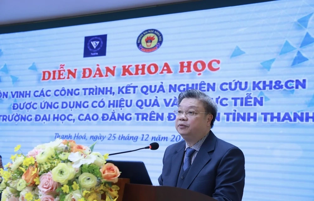 Diễn đ&agrave;n khoa học t&ocirc;n vinh c&aacute;c c&ocirc;ng tr&igrave;nh nghi&ecirc;n cứu ứng dụng hiệu quả v&agrave;o thực tiễn