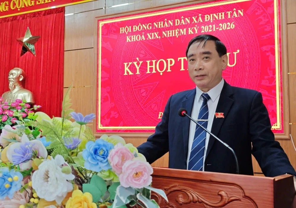 Năm 2025, xã Định Tân có 23/23 chỉ tiêu chủ yếu đạt và vượt kế hoạch