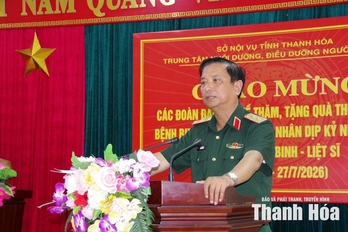 Bộ Tư lệnh Quân khu 4 tri ân người có công tỉnh Thanh Hóa