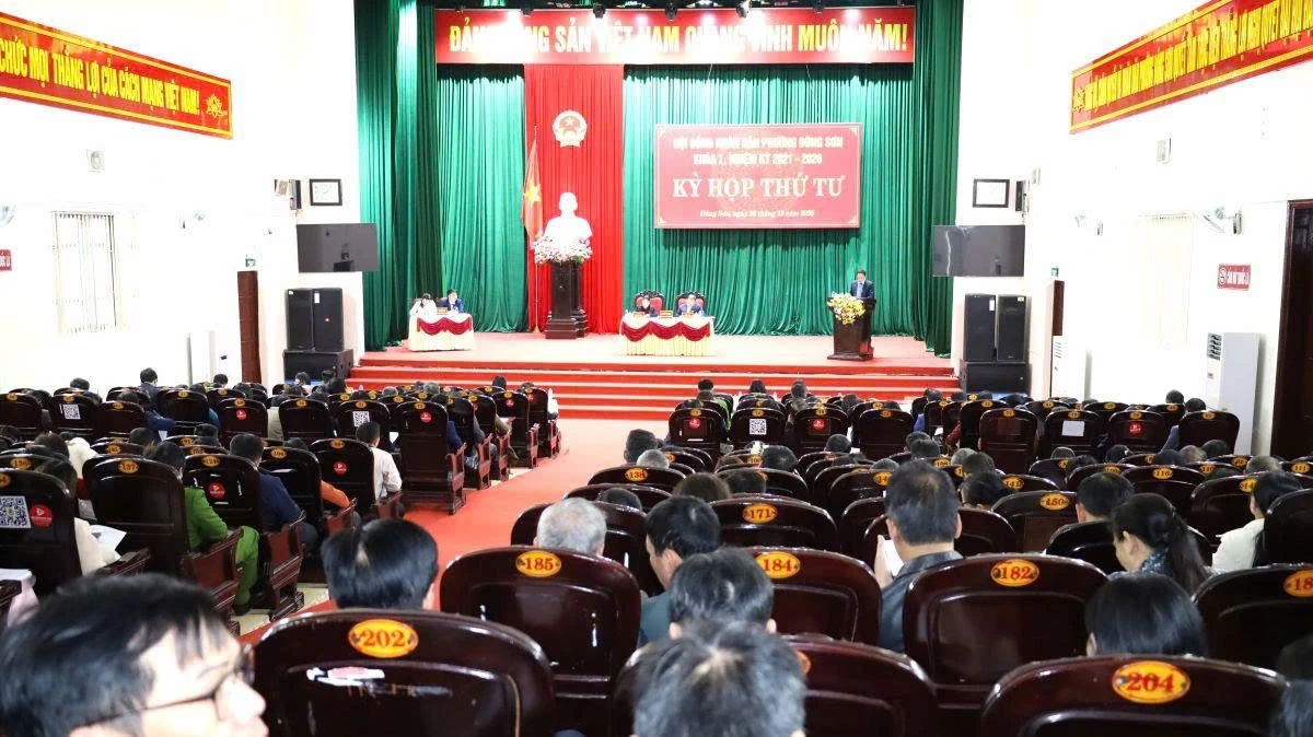 Phường Đ&ocirc;ng Sơn đề ra nhiều chỉ ti&ecirc;u về kinh tế - x&atilde; hội trong năm 2026
