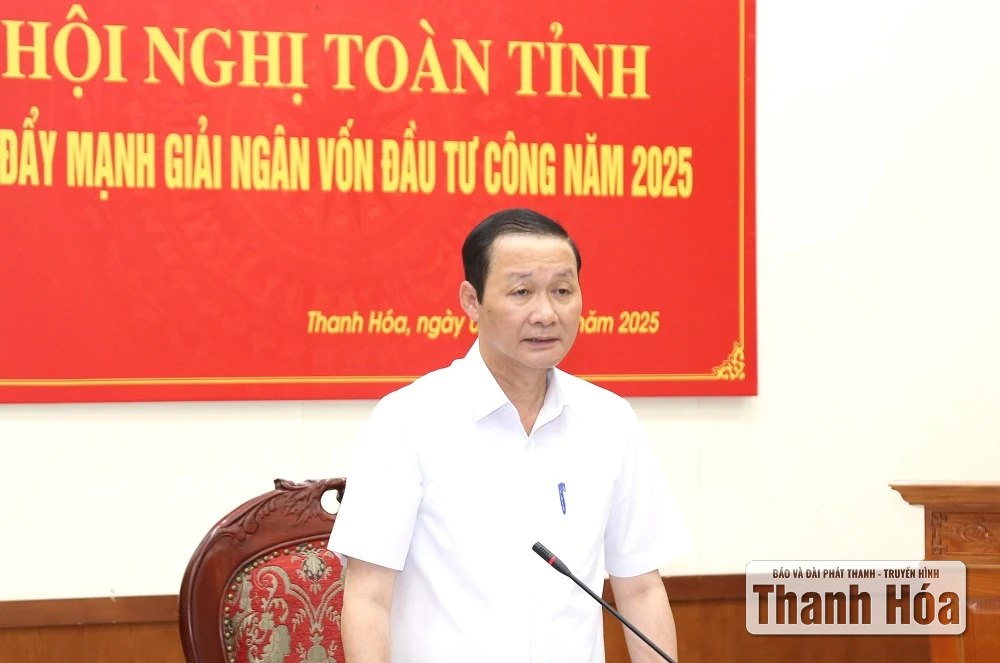 Tập trung tháo gỡ khó khăn, vướng mắc, đẩy mạnh giải ngân vốn đầu tư công năm 2025