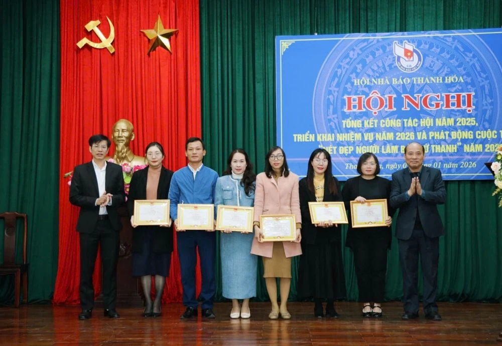 N&acirc;ng cao chất lượng hoạt động Hội Nh&agrave; b&aacute;o Thanh H&oacute;a, ph&aacute;t triển ph&ugrave; hợp với xu thế b&aacute;o ch&iacute; hiện đại