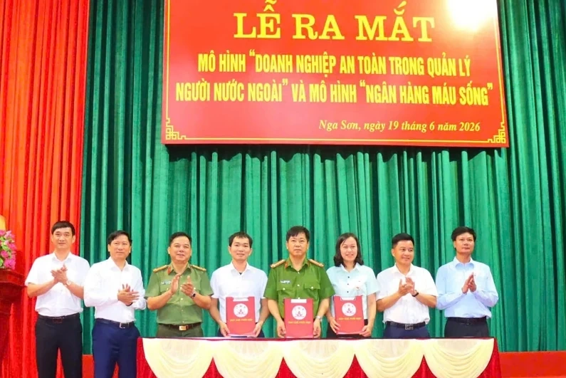 Xã Nga Sơn ra mắt hai mô hình mới