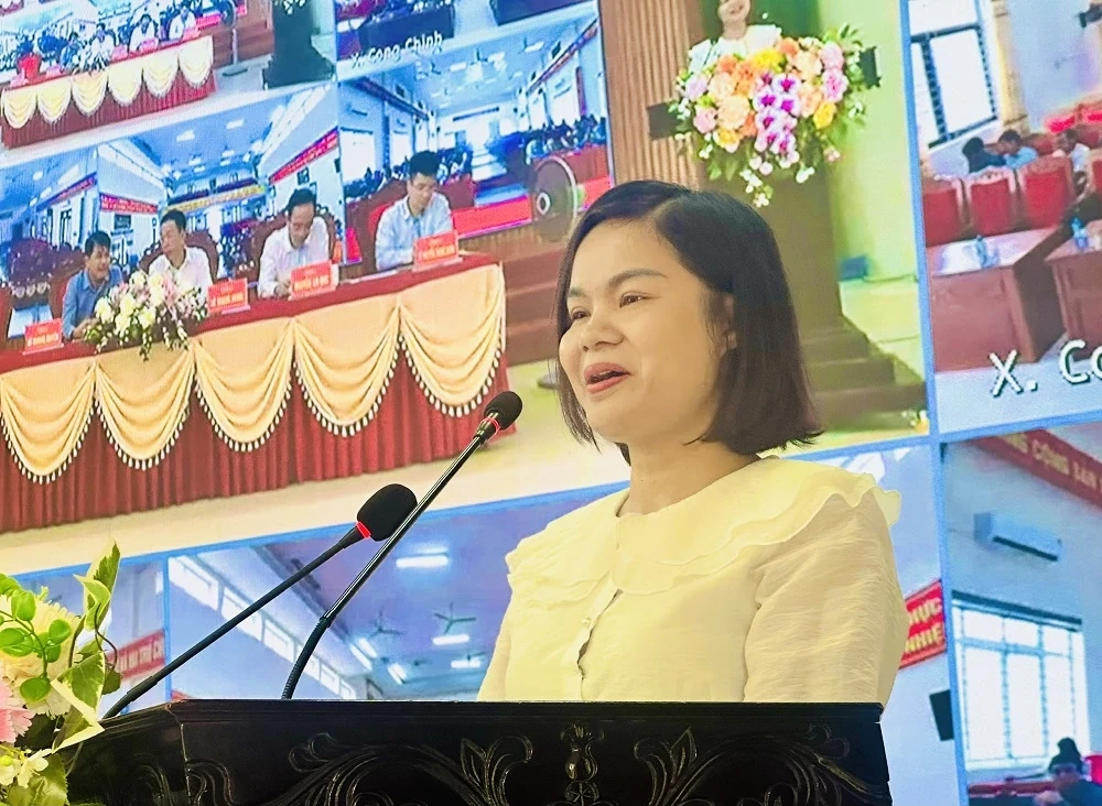 Hội nghị tiếp xúc cử tri, vận động bầu cử HĐND tỉnh khóa XIX tại đơn vị bầu cử số 18