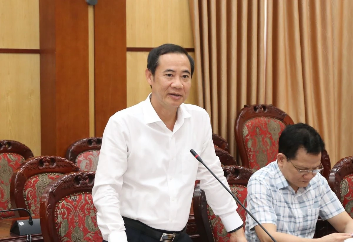 Đoàn kiểm tra, giám sát của Bộ Chính trị làm việc với Đảng ủy UBND tỉnh Thanh Hóa