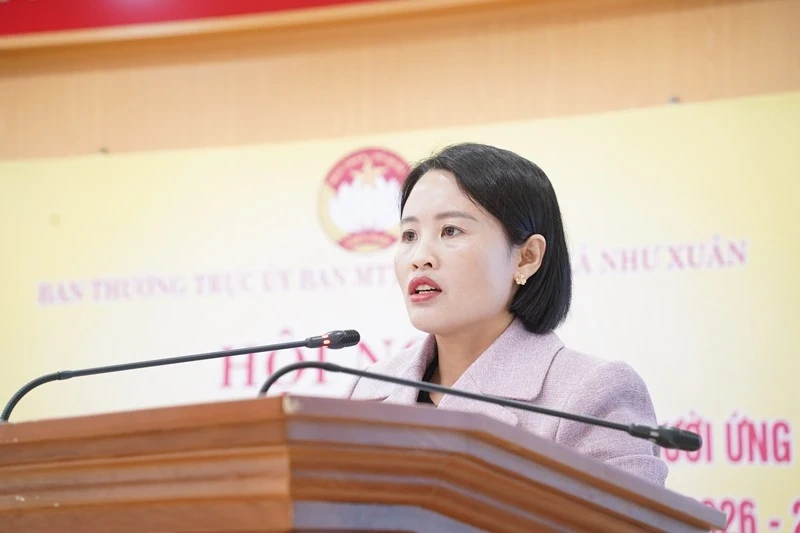 Ứng cử viên HĐND tỉnh tiếp xúc cử tri đơn vị bầu cử số 7