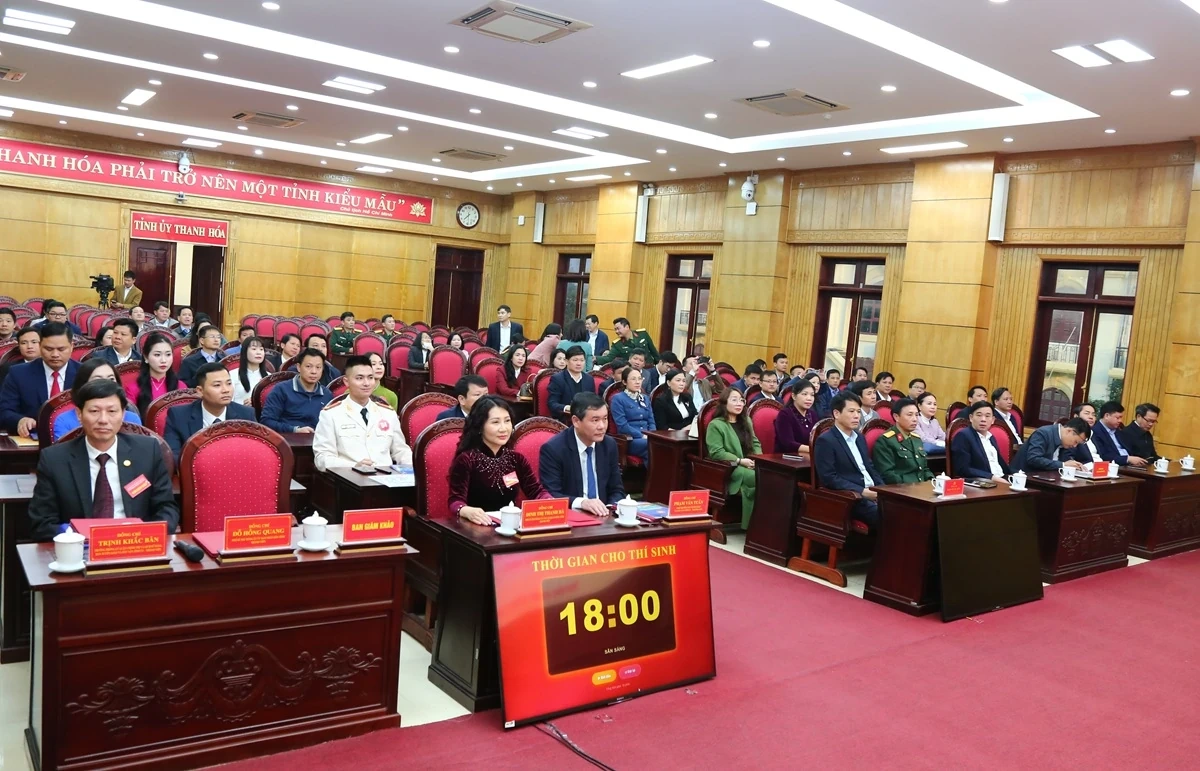 Chung kết cuộc thi cấp tỉnh về tìm hiểu Nghị quyết Đại hội Đảng bộ các cấp