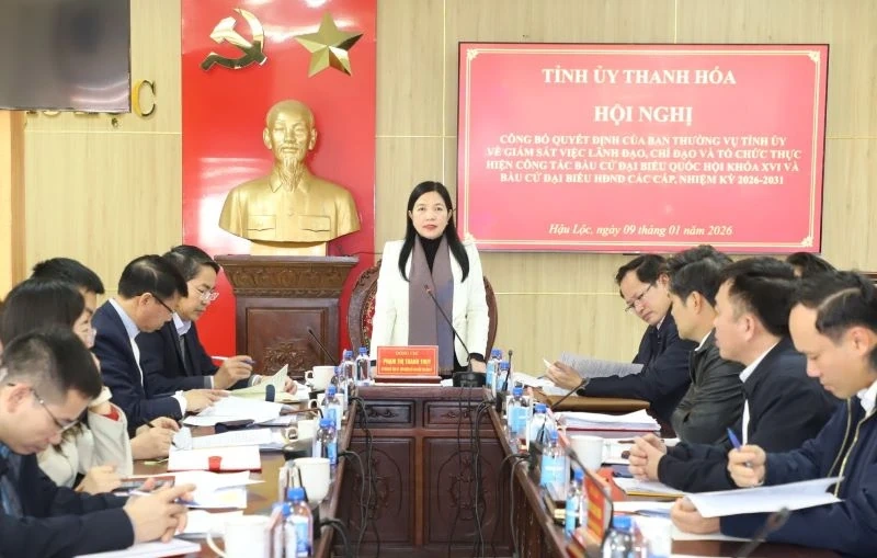 Gi&aacute;m s&aacute;t c&ocirc;ng t&aacute;c l&atilde;nh đạo, chỉ đạo, tổ chức thực hiện c&ocirc;ng t&aacute;c bầu cử đại biểu Quốc hội v&agrave; HĐND c&aacute;c cấp