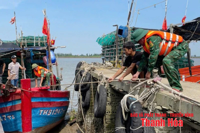BĐBP tỉnh không để bị động bất ngờ trong phòng, chống bão số 5
