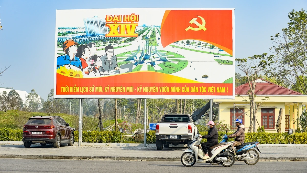 Xứ Thanh rực rỡ cờ hoa hướng về Đại hội XIV của Đảng