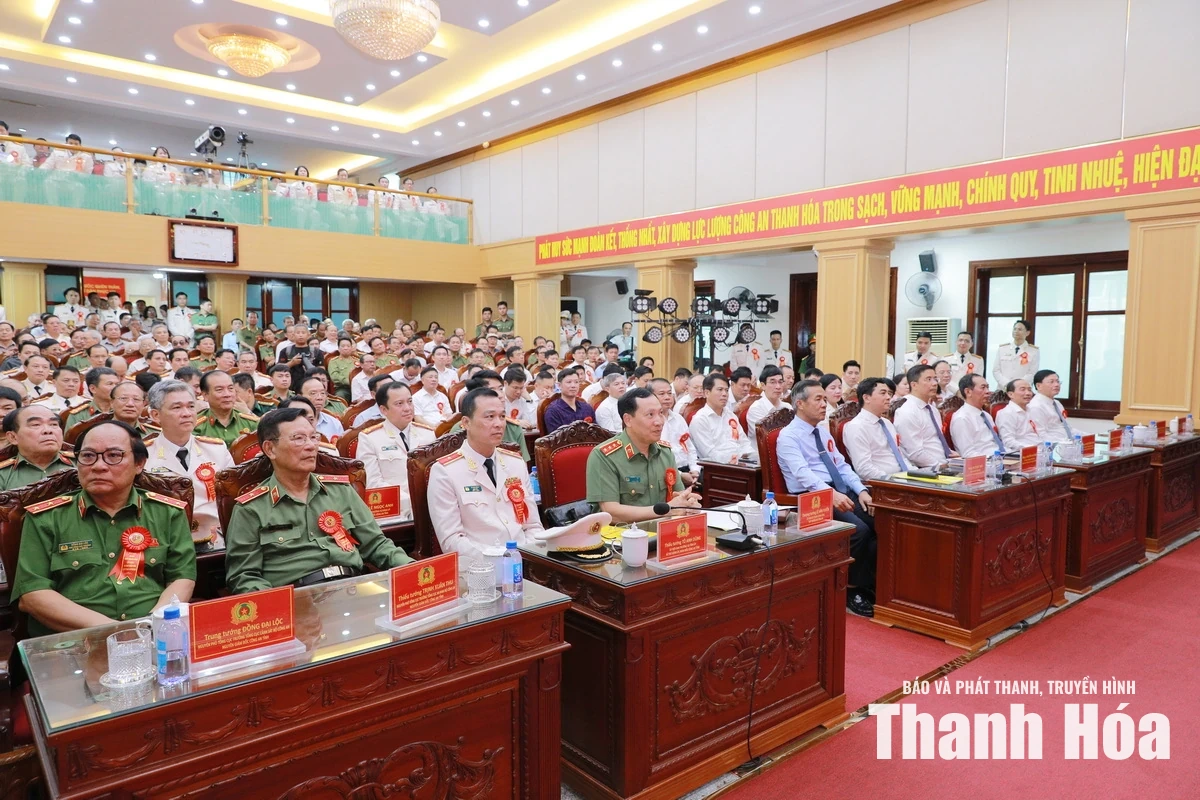 Công an tỉnh Thanh Hóa kỷ niệm 80 năm Ngày truyền thống lực lượng An ninh Nhân dân