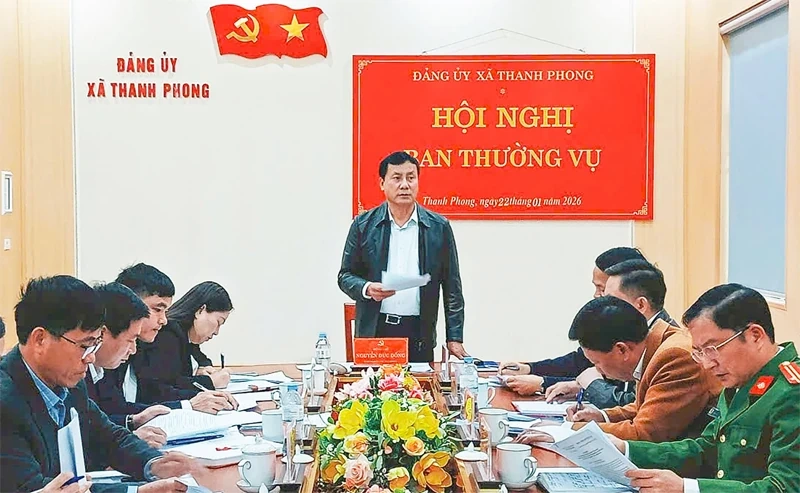 Thanh Phong cụ thể hóa nghị quyết bằng mục tiêu lượng hóa và trách nhiệm rõ ràng