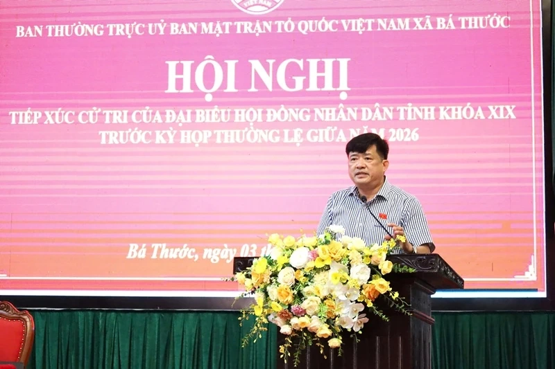 Đại biểu HĐND tỉnh ghi nhận nhiều ý kiến tâm huyết của cử tri