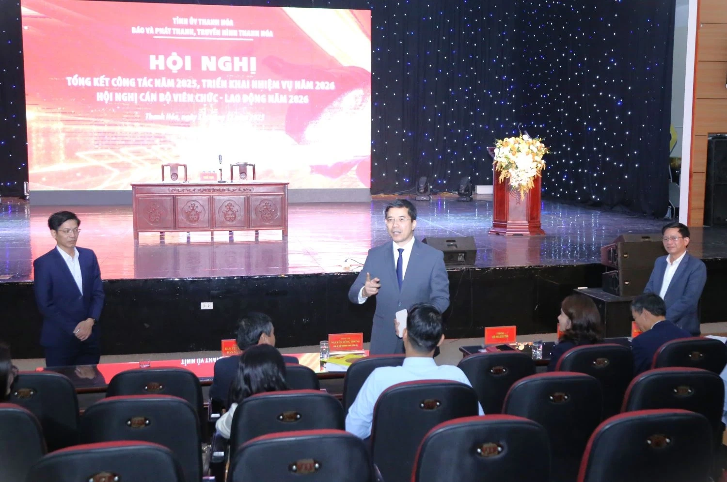 X&acirc;y dựng cơ quan B&aacute;o v&agrave; Ph&aacute;t thanh, truyền h&igrave;nh Thanh H&oacute;a hiện đại, đa phương tiện, đa loại h&igrave;nh, chuy&ecirc;n nghiệp, hiệu quả