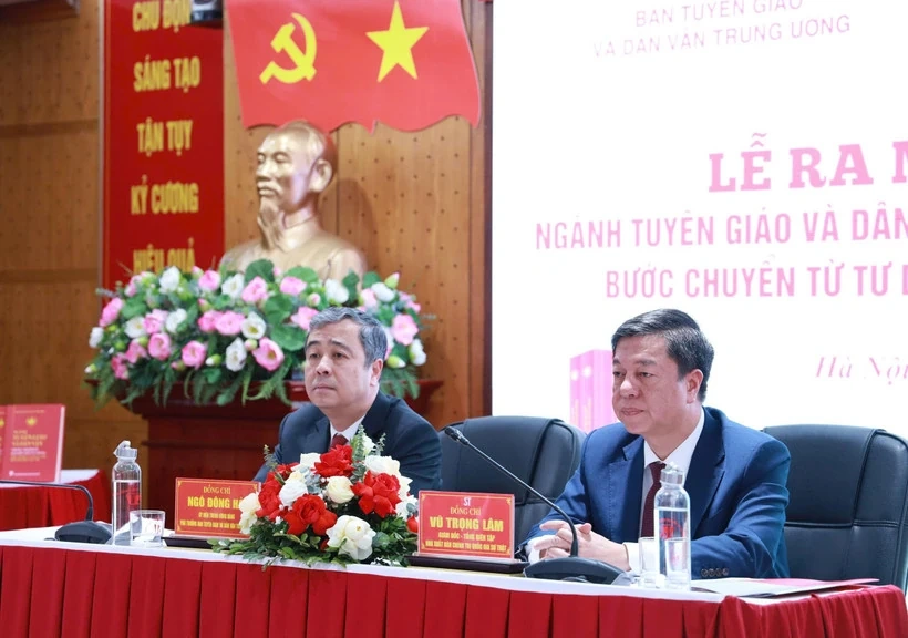 S&aacute;ch về ng&agrave;nh Tuy&ecirc;n gi&aacute;o v&agrave; D&acirc;n vận: Từ tư duy l&yacute; luận đến h&agrave;nh động thực tiễn