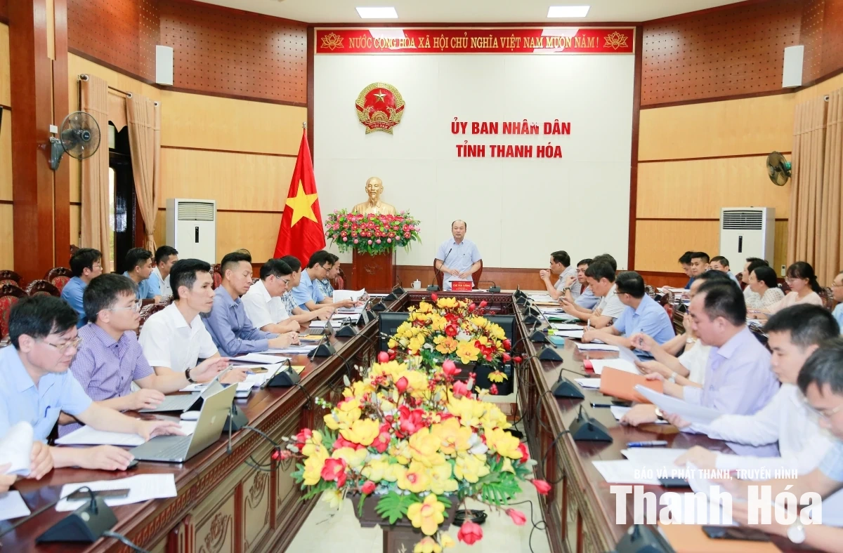 Đẩy nhanh tiến độ thực hiện các công trình khắc phục hậu quả do thiên tai gây ra