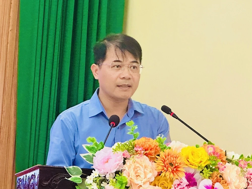 Hội nghị tiếp xúc cử tri, vận động bầu cử HĐND tỉnh khóa XIX tại đơn vị bầu cử số 18