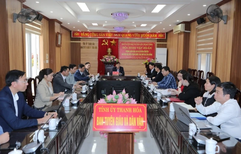 N&acirc;ng cao chất lượng tuy&ecirc;n truyền Đại hội Đại biểu to&agrave;n quốc lần thứ XIV của Đảng