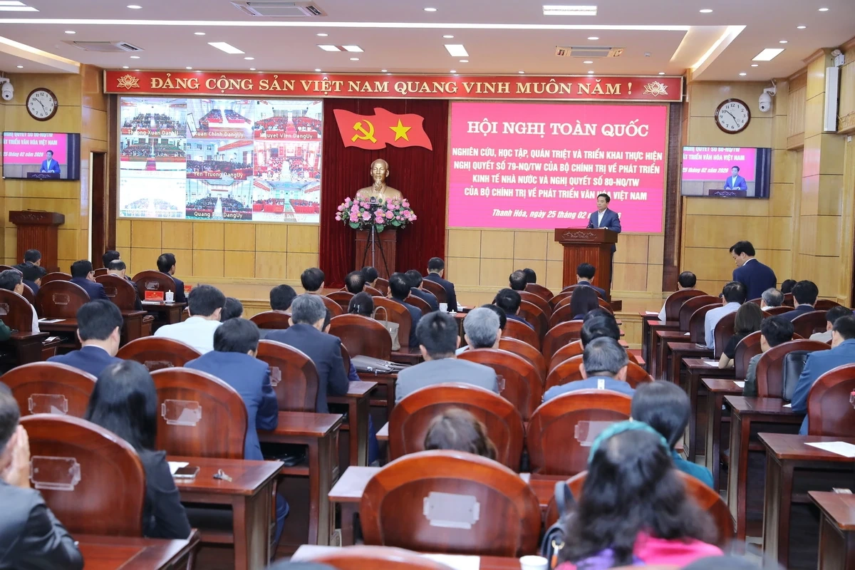 Khẩn trương xây dựng chương trình hành động, phân công rõ trách nhiệm triển khai thực hiện hai Nghị quyết của Bộ Chính trị