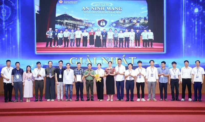200 cán bộ, công chức tham gia diễn tập an ninh mạng