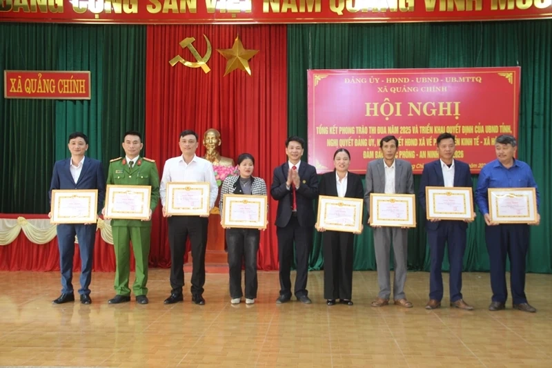 X&atilde; Quảng Ch&iacute;nh triển khai c&aacute;c nghị quyết về ph&aacute;t triển kinh tế - x&atilde; hội năm 2026