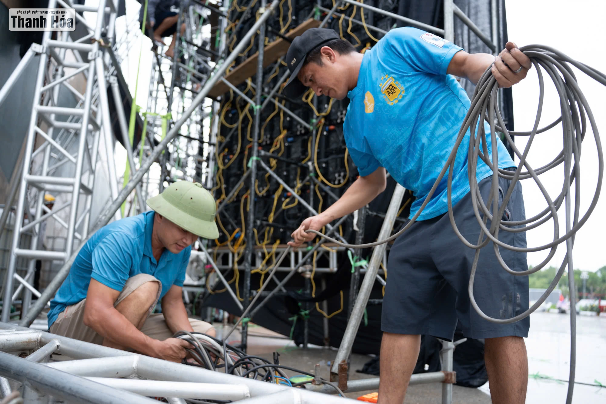 Thanh Hoá sẵn sàng cho chương trình nghệ thuật và bắn pháo hoa nổ tầm thấp chào mừng Quốc khánh 2-9