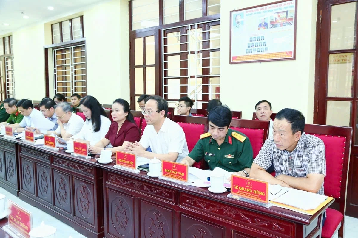 Bí thư Tỉnh ủy Lê Đức Thái: Từng cán bộ, đảng viên đảm bảo “6 rõ”, sát thực tiễn, thiết thực phục vụ Nhân dân